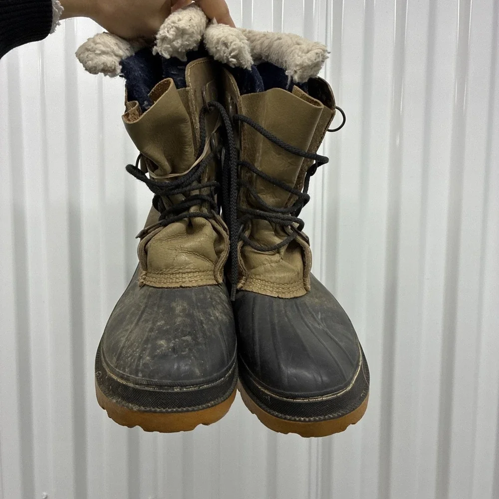 KAMIK MEN'S INSULATED WATERPROOF HUNTER DUCK BOOTS SIZE 9 M